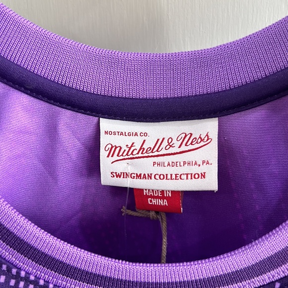 Mitchell & Ness - NBA Monocrhrome Swingman Jersey Raptors 1998 Vince Carter 2XL - Picture 3 of 11